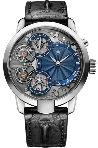 Mirrored Force Resonance Guilloche Dial