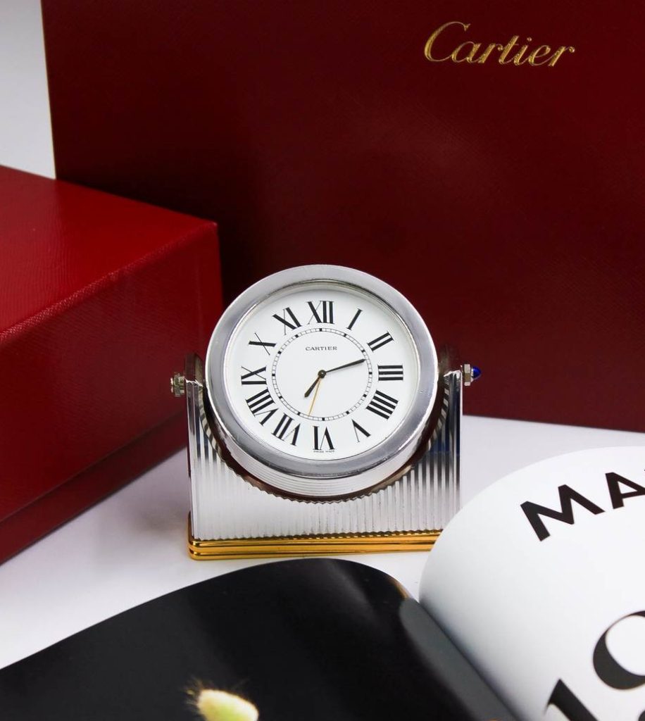 Cartier&nbsp;&nbsp;-&nbsp;&nbsp;Must De Cartier Table Clock