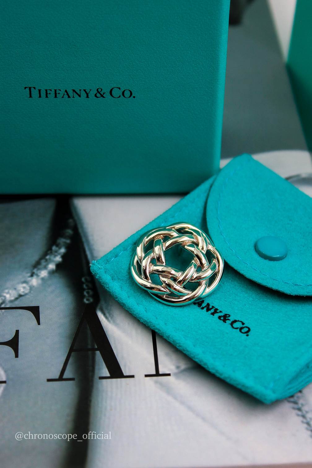 Tiffany&nbsp;&nbsp;-&nbsp;&nbsp;Подвеска Tiffany & Co - Silver Celtic Love Knot Necklace Pendant