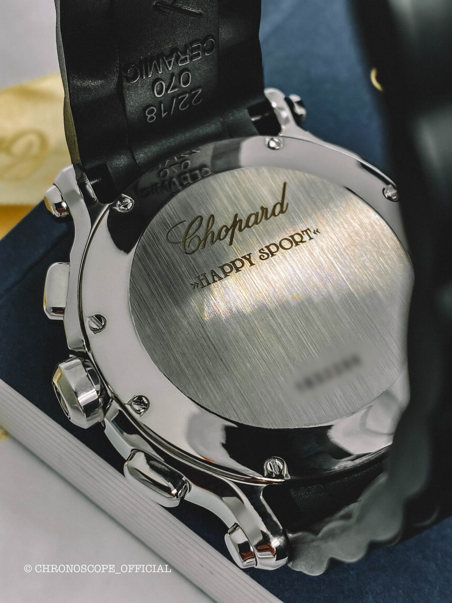 Chopard&nbsp;&nbsp;-&nbsp;&nbsp;Happy Sport Diamonds Chronograph XL
