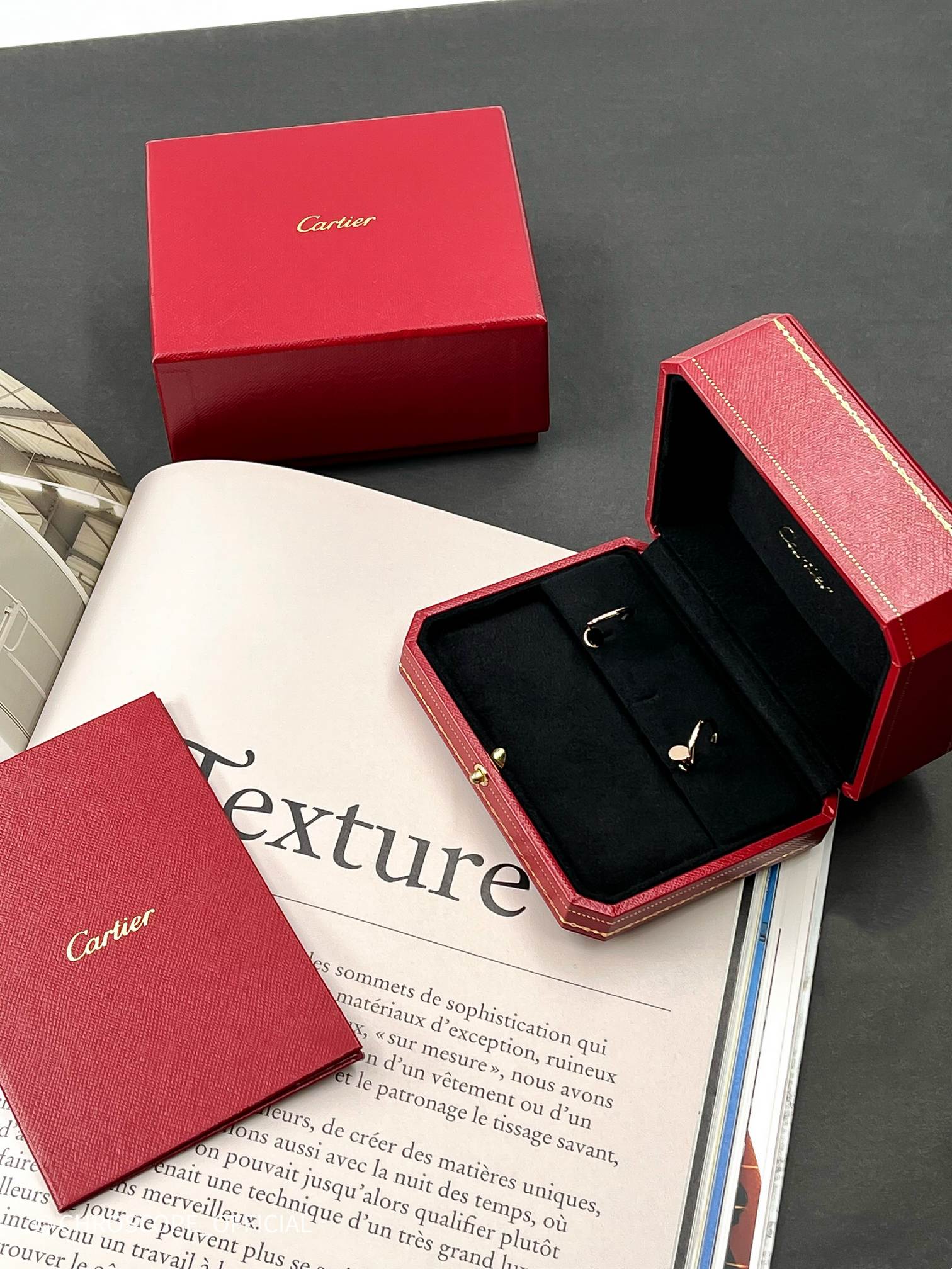 Cartier&nbsp;&nbsp;-&nbsp;&nbsp;СЕРЬГИ  CARTIER - JUSTE UN CLOU PINK GOLD