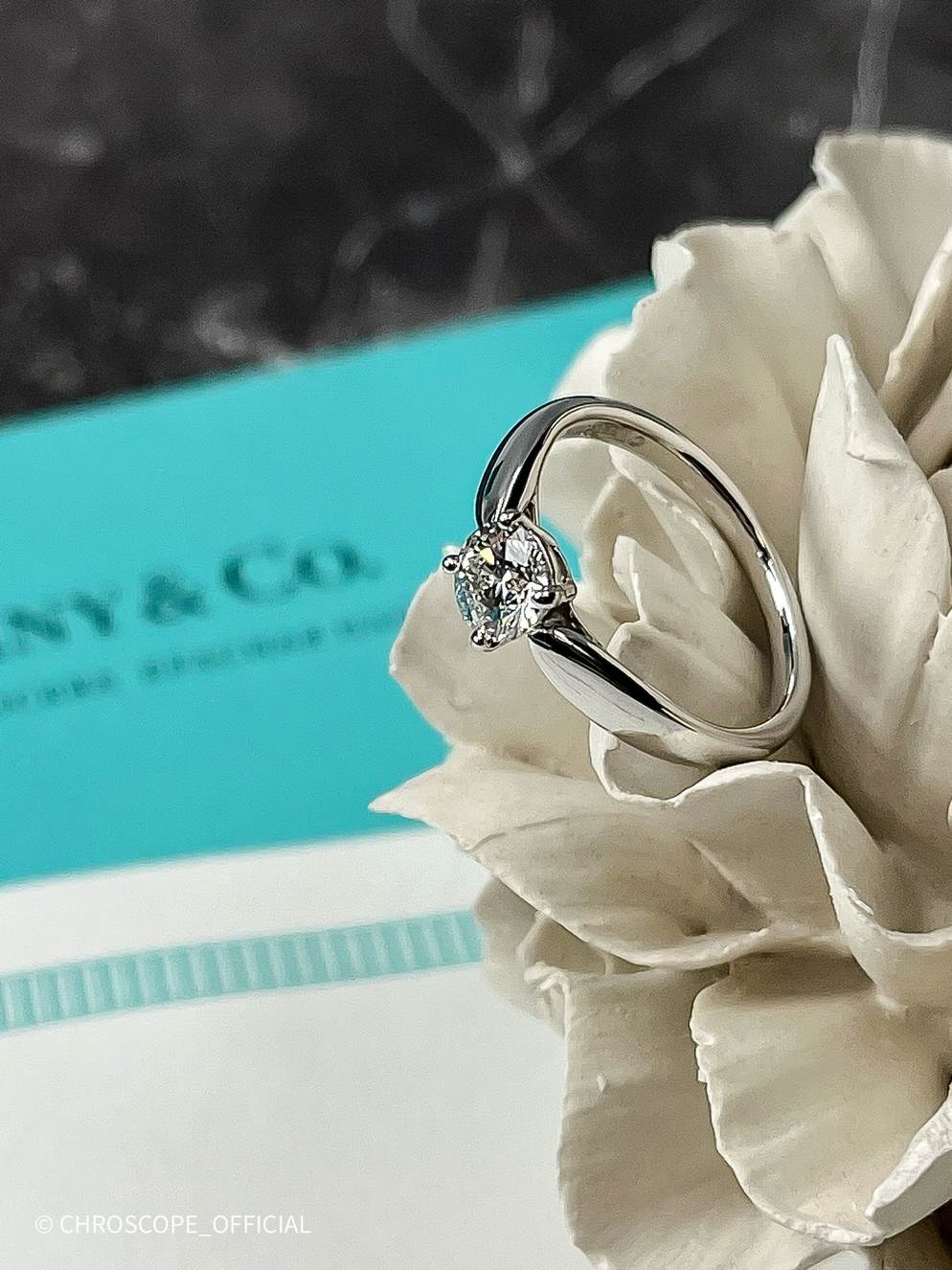 Tiffany&nbsp;&nbsp;-&nbsp;&nbsp;Платиновое кольцо Tiffany & Co. - Setting