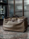 Louis Vuitton&nbsp;&nbsp;-&nbsp;&nbsp;Сумка-чемодан LOUIS VUITTON Boston Bag Carry Case Eor 60 Damier Ebenu Brown