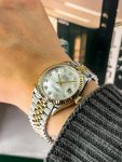 Rolex&nbsp;&nbsp;-&nbsp;&nbsp;Datejust 31 Mother Of Pearl Diamond Dial