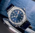 Hublot&nbsp;&nbsp;-&nbsp;&nbsp;BIG BANG STEEL BLUE DIAMONDS 38MM