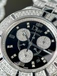 Dior&nbsp;&nbsp;-&nbsp;&nbsp;Christal Black Dial Chronograph Diamond and Black Sapphire Limited Edition