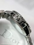 Dior&nbsp;&nbsp;-&nbsp;&nbsp;Christal Black Dial Chronograph Diamond and Black Sapphire Limited Edition