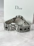 Dior&nbsp;&nbsp;-&nbsp;&nbsp;Christal Black Dial Chronograph Diamond and Black Sapphire Limited Edition