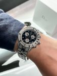 Dior&nbsp;&nbsp;-&nbsp;&nbsp;Christal Black Dial Chronograph Diamond and Black Sapphire Limited Edition