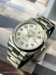 Rolex&nbsp;&nbsp;-&nbsp;&nbsp;Datejust SILVER DECORATED DIAL WITH BLUE ARABIC INDEX 36 mm