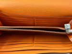 Hermes&nbsp;&nbsp;-&nbsp;&nbsp;Кошелек Hermès Orange Epsom Kelly Classic Wallet