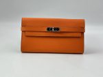 Hermes&nbsp;&nbsp;-&nbsp;&nbsp;Кошелек Hermès Orange Epsom Kelly Classic Wallet