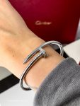 Cartier&nbsp;&nbsp;-&nbsp;&nbsp;БРАСЛЕТ CARTIER JUSTE UN CLOU BRACELET, WHITE GOLD, DIAMONDS