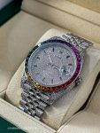 Rolex&nbsp;&nbsp;-&nbsp;&nbsp;DATEJUST II FULL PAVE RAINBOW