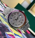 Rolex&nbsp;&nbsp;-&nbsp;&nbsp;DATEJUST II FULL PAVE RAINBOW