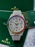 Rolex&nbsp;&nbsp;-&nbsp;&nbsp;DATEJUST II FULL PAVE RAINBOW