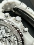 Chanel&nbsp;&nbsp;-&nbsp;&nbsp;J12 Chronograph Ceramic Diamond Ladies Watch