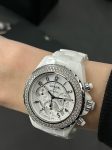 Chanel&nbsp;&nbsp;-&nbsp;&nbsp;J12 Chronograph Ceramic Diamond Ladies Watch