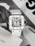 Cartier&nbsp;&nbsp;-&nbsp;&nbsp;Santos 100 Medium