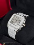 Cartier&nbsp;&nbsp;-&nbsp;&nbsp;Santos 100 Medium