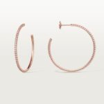 Cartier&nbsp;&nbsp;-&nbsp;&nbsp;Серьги кольца CARTIER с бриллиантами
