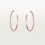 Cartier&nbsp;&nbsp;-&nbsp;&nbsp;Серьги кольца CARTIER с бриллиантами