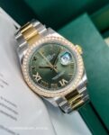 Rolex&nbsp;&nbsp;-&nbsp;&nbsp;Datejust 36 Olive Green Roman Dial