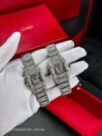 Cartier&nbsp;&nbsp;-&nbsp;&nbsp;Santos Galbee Lady Diamonds Pave