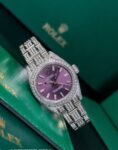 Rolex&nbsp;&nbsp;-&nbsp;&nbsp;OYSTER PERPETUAL PURPLE DIAL