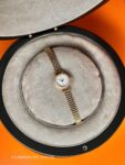 Hermes&nbsp;&nbsp;-&nbsp;&nbsp;Ladies Faubourg PG Diamonds white dial watch