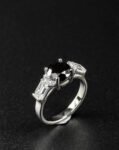 Ювелирные изделия&nbsp;&nbsp;-&nbsp;&nbsp;Кольцо с чёрным бриллиантом 2.12 карат Fancy Black