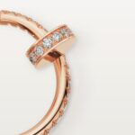 Cartier&nbsp;&nbsp;-&nbsp;&nbsp;Серьги CARTIER JUSTE UN CLOU PAVÉ