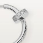 Cartier&nbsp;&nbsp;-&nbsp;&nbsp;Серьги CARTIER JUSTE UN CLOU PAVÉ
