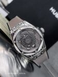 Hublot&nbsp;&nbsp;-&nbsp;&nbsp;Big Bang One Click Sang Bleu King Steel Grey Diamonds