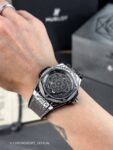 Hublot&nbsp;&nbsp;-&nbsp;&nbsp;Big Bang One Click Sang Bleu King Steel Grey Diamonds