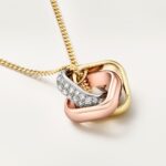 Cartier&nbsp;&nbsp;-&nbsp;&nbsp;Подвеска Cartier TRINITY 54 бриллианта