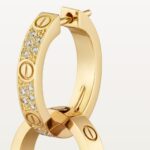 Cartier&nbsp;&nbsp;-&nbsp;&nbsp;Серьги CARTIER LOVE SEMIPAVÉ