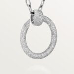 Cartier&nbsp;&nbsp;-&nbsp;&nbsp;Колье CARTIER JUSTE UN CLOU PAVÉ 587 бриллиантов