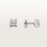 Cartier&nbsp;&nbsp;-&nbsp;&nbsp;Серьги-пусеты CARTIER с бриллиантами