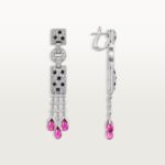 Cartier&nbsp;&nbsp;-&nbsp;&nbsp;Серьги PANTHÈRE DE CARTIER PAVÉ 98 бриллиантов