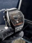 Franck Muller&nbsp;&nbsp;-&nbsp;&nbsp;Vanguard Automatic Date Titanium Black Watch V 41 SC DT TT NR BR.SN