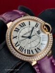 Cartier&nbsp;&nbsp;-&nbsp;&nbsp;Ballon Bleu 33mm Automatic 18k Rose Gold & Diamond