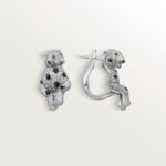 Cartier&nbsp;&nbsp;-&nbsp;&nbsp;Серьги PANTHÈRE DE CARTIER PAVÉ 448 бриллиантов