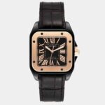 Cartier&nbsp;&nbsp;-&nbsp;&nbsp;SANTOS DE CARTIER 100 MIDSIZE WATCH