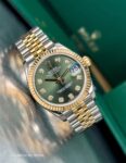 Rolex&nbsp;&nbsp;-&nbsp;&nbsp;Datejust 31 Green Diamond Dial
