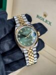 Rolex&nbsp;&nbsp;-&nbsp;&nbsp;Datejust 31 Green Diamond Dial
