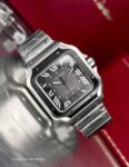 Cartier&nbsp;&nbsp;-&nbsp;&nbsp;SANTOS DE CARTIER LARGE AUTOMATIC GREY DIAL