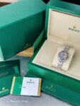 Rolex&nbsp;&nbsp;-&nbsp;&nbsp;Datejust Rainbow Full Pave Tuning 26 mm 176200 CUSTOM