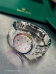 Rolex&nbsp;&nbsp;-&nbsp;&nbsp;Datejust Rainbow Full Pave Tuning 26 mm 176200 CUSTOM