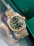 Rolex&nbsp;&nbsp;-&nbsp;&nbsp;Datejust 31 Mother Of Green Diamond Dial
